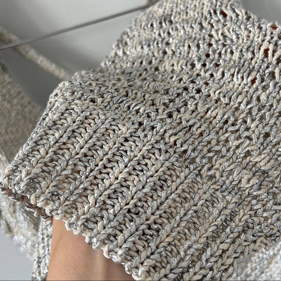 Rebecca Minkoff Metallic Detail Sweater Vest - Picture 8 of 15